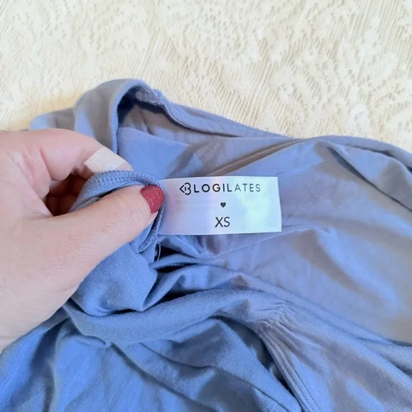 NWT Blogilates modal sweetheart neckline wide leg jumpsuit - Picture 3 of 10